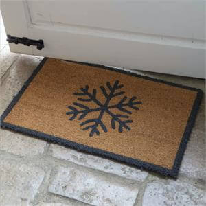 Garden Trading Snowflake Doormat Large